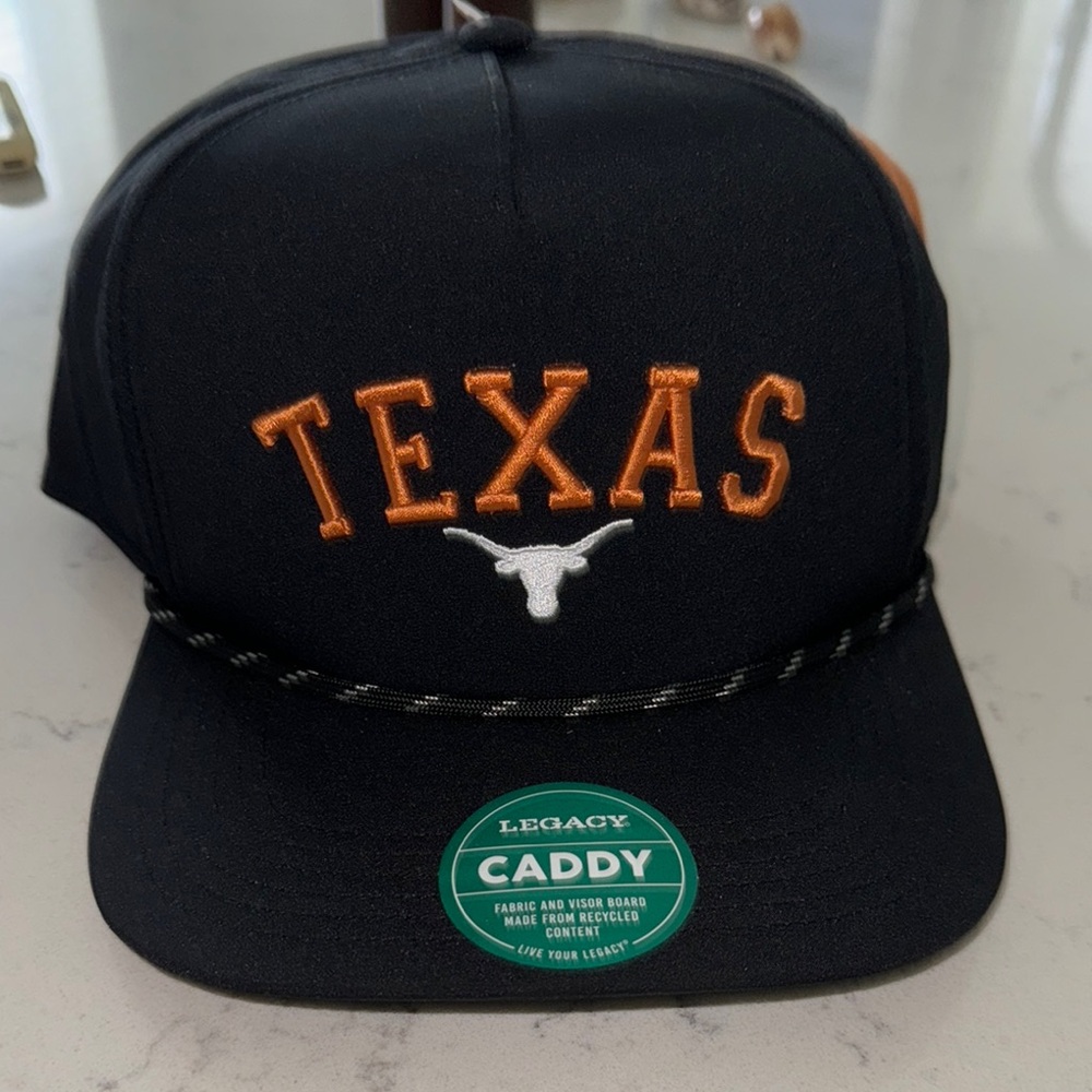 Legacy Black and Orange UT Cap